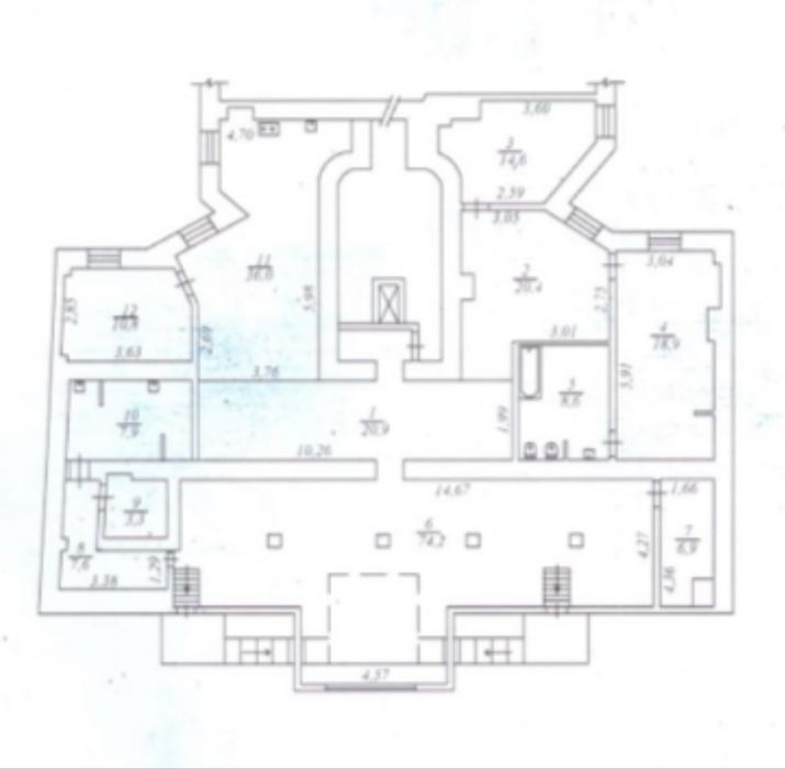 Квартира на вул. Антоновича, 8 в Києві, ID 178089, фото №23