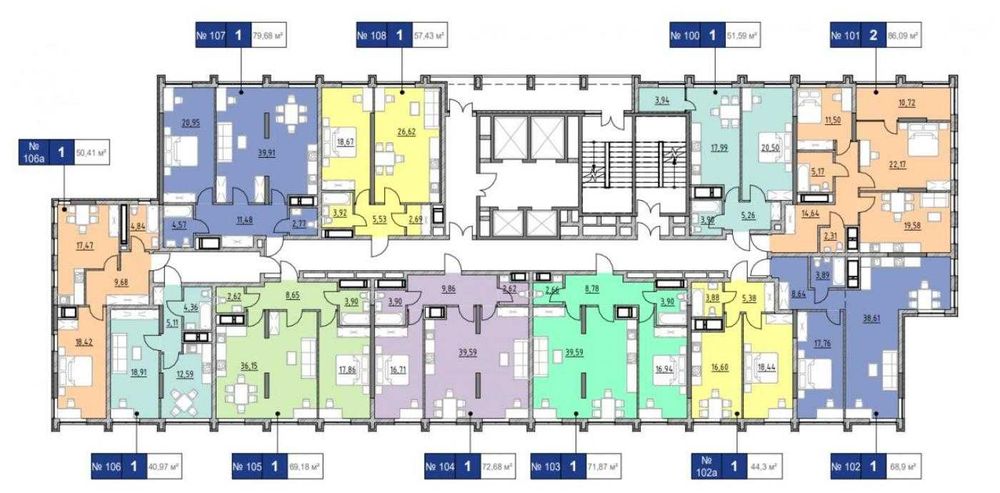 Квартира на ЖК Nordica Residence в Києві, ID 269853, фото №12