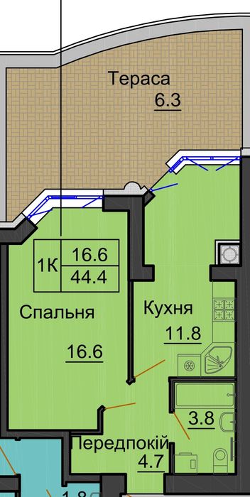 Квартира на ЖК Софія Резіденс в Києві, ID 245247, фото №2