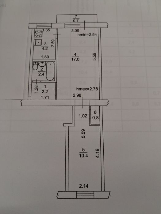 Квартира на вул. Оріхуватська, 13 в Києві, ID 299798, фото №1