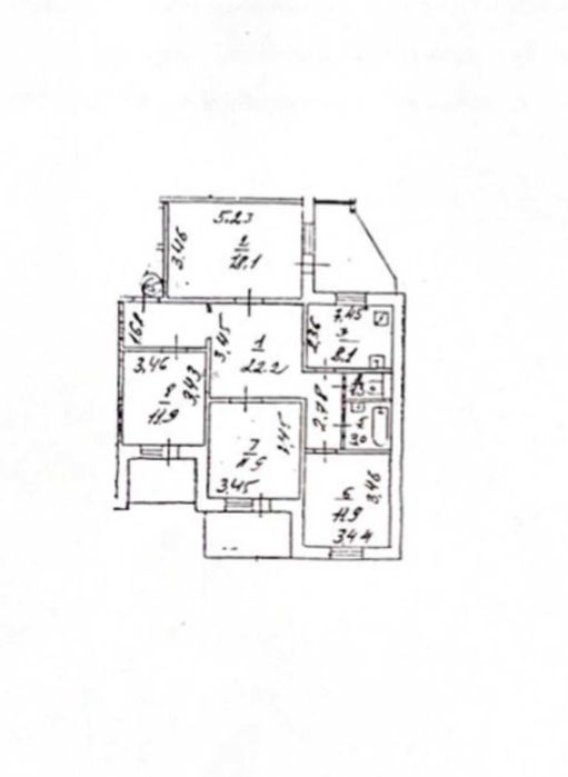 Квартира на вул. Ревуцького, 7 в Києві, ID 165008, фото №18