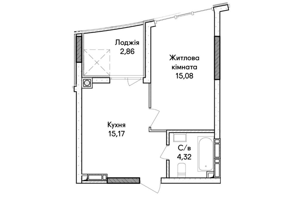 Квартира на ЖК Синергія Сіті в Києві, ID 272055, фото №4