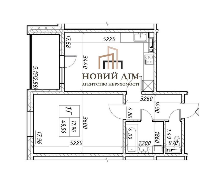 Квартира на вул. Коноплянська 22 в Київ, ID 203408, фото №1