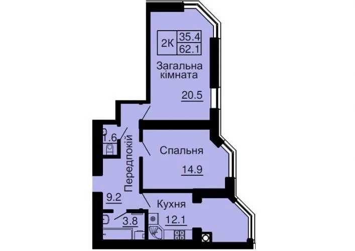 Квартира на ЖК Софія Резіденс в Київ, ID 318202, фото №1