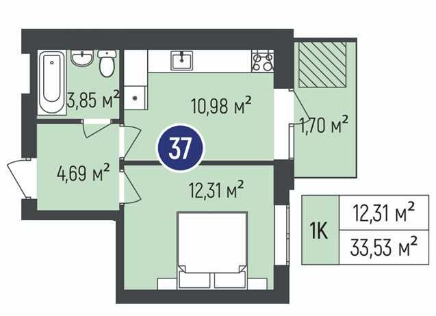 Квартира на ЖК Бургундія 3 в Києві, ID 230713, фото №8