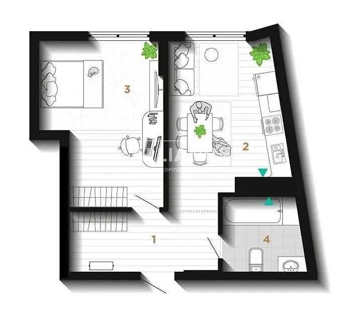 Квартира на ЖК Manhattan Lite в Івано-Франківську, ID 281346, фото №7