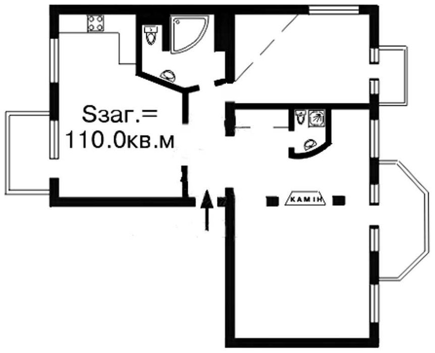 Квартира на вул. Лютеранська, 21 в Києві, ID 180360, фото №14