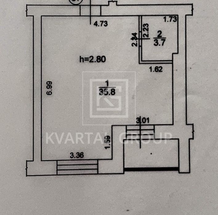 Квартира на ЖК Центральний в Києві, ID 296432, фото №19