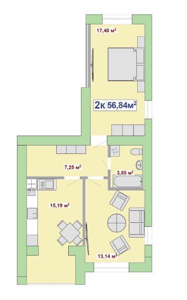 Квартира на біля парку Шевченка в Івано-Франківську, ID 172135, фото №2