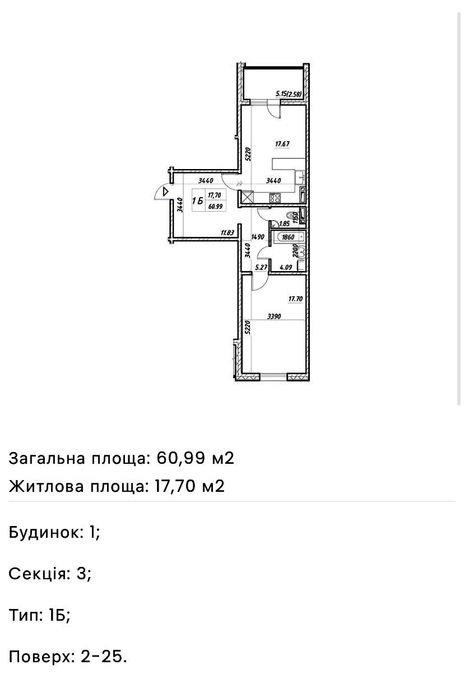 Квартира на ЖК «Деснянський» в Києві, ID 185615, фото №21