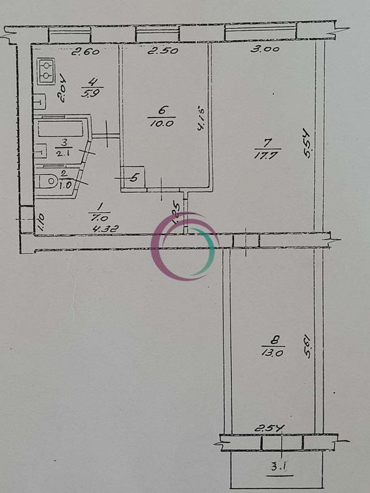 Квартира на вул. Чорновола в Івано-Франківську, ID 191748, фото №24