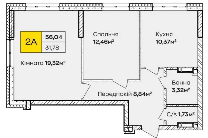 Квартира на вул. Позняківська, 2 в Києві, ID 171828, фото №4