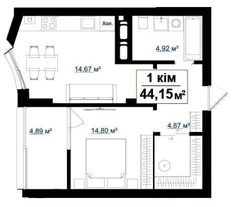 Квартира — Івано-Франківськ в Івано-Франківську, ID 413042, фото №7