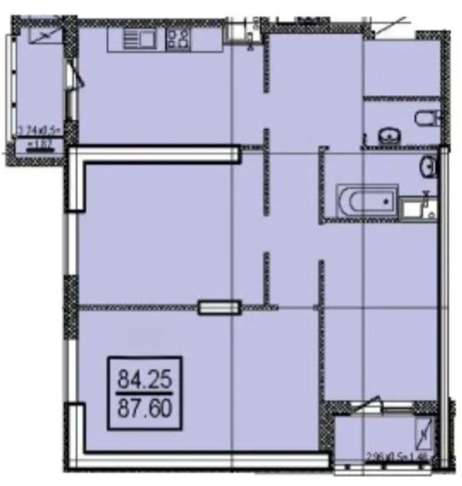 Квартира на вул. Дача Ковалевського в Одесі, ID 182108, фото №4