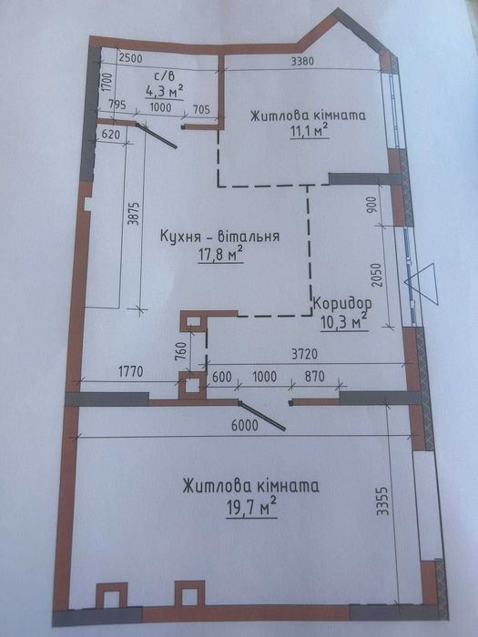 Квартира на Оселя в Києві, ID 278045, фото №3