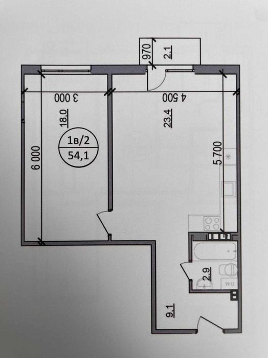 Квартира на вул. Басівка, 2 в Львові, ID 311349, фото №18