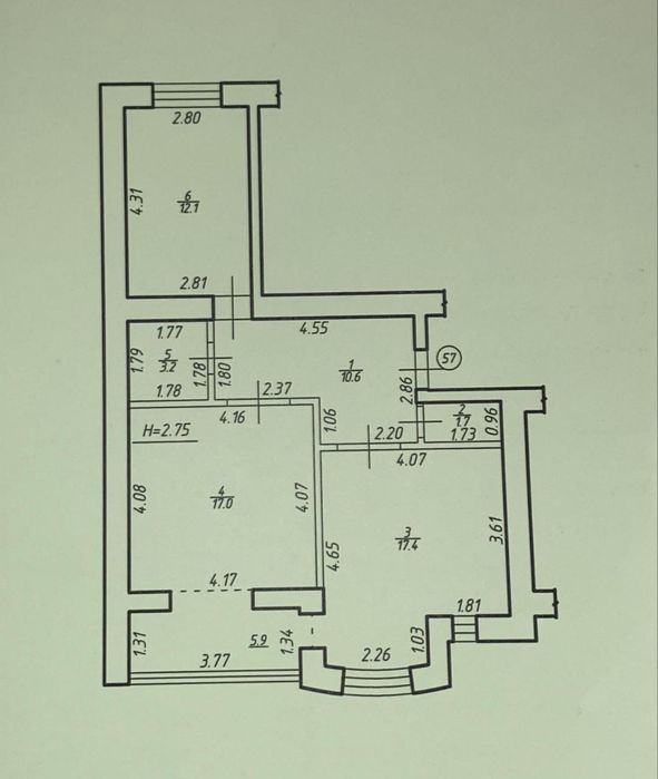 Квартира на вул. Галицька, 120А в Івано-Франківську, ID 294418, фото №17