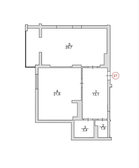 Квартира на ЖК Егоїст в Луцьк, ID 244695, фото №1