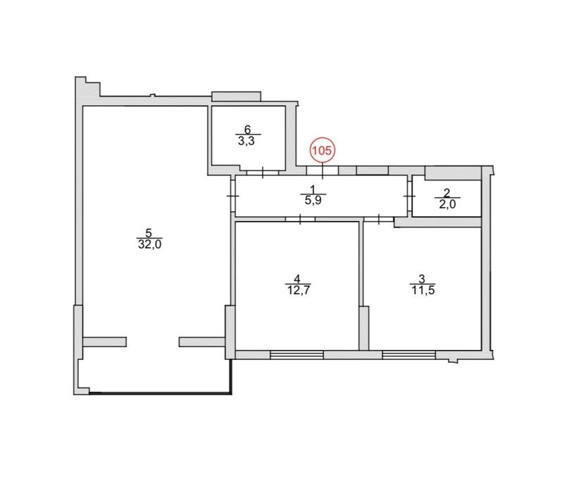 Квартира на просп. Соборності, 22б в Луцьку, ID 234855, фото №1