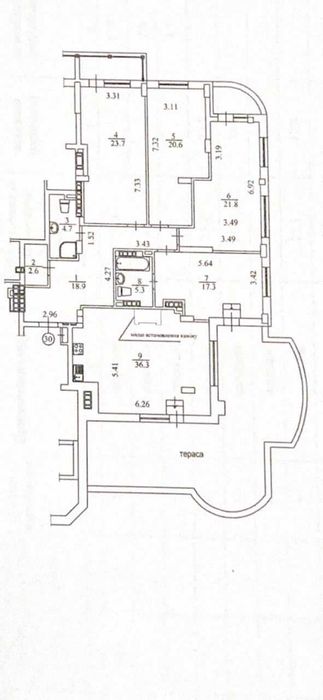 Квартира на вул. Лебедєва Ак, 1корп.11 в Києві, ID 174735, фото №6