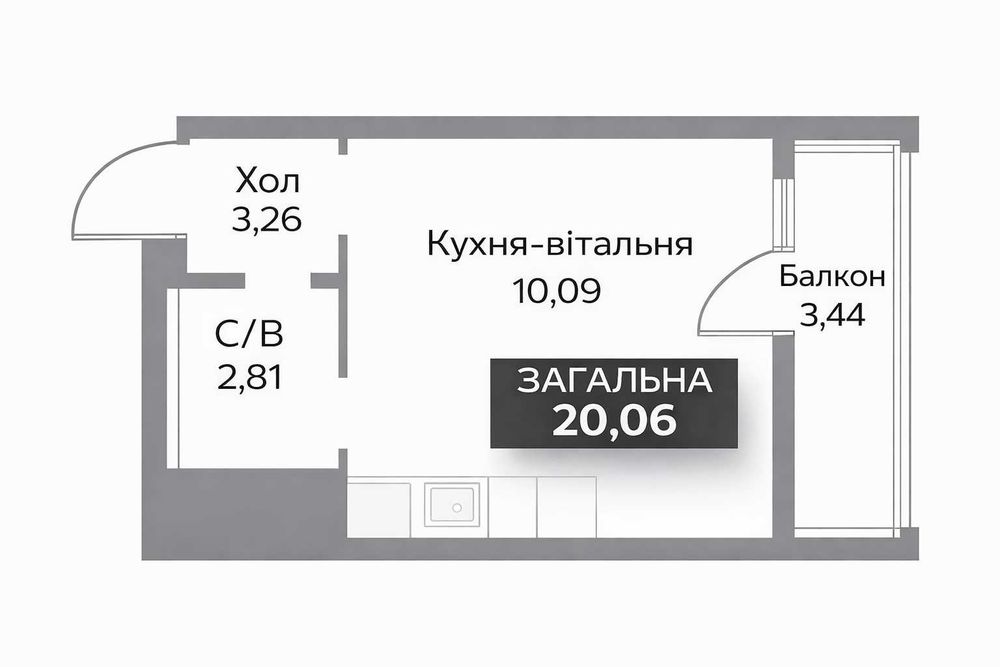 Квартира в Києві, ID 306880, фото №5