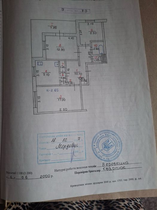 Квартира на Покровський в Кривому Розі, ID 256096, фото №1