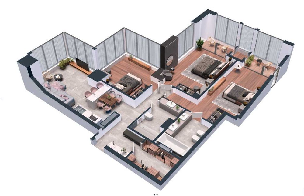 Квартира на вул. Антоновича, 136 в Києві, ID 181017, фото №2