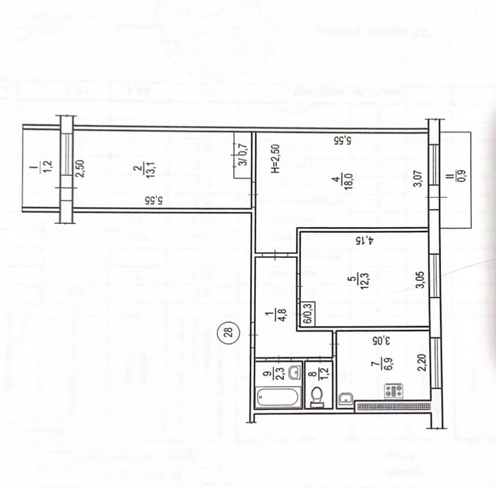 Квартира на вул. Електрозаводська в Кривому Розі, ID 202864, фото №2