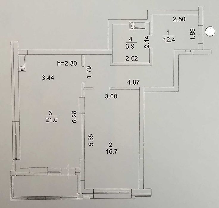 Квартира на вул. Вишгородська, 45-Г в Києві, ID 298801, фото №23