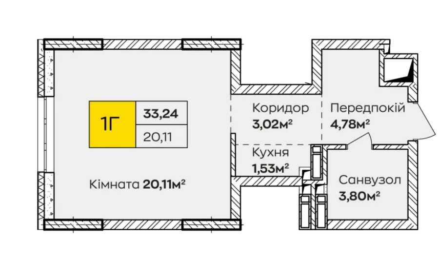 Квартира на ЖК «Синергія Київ» в Києві, ID 276466, фото №3