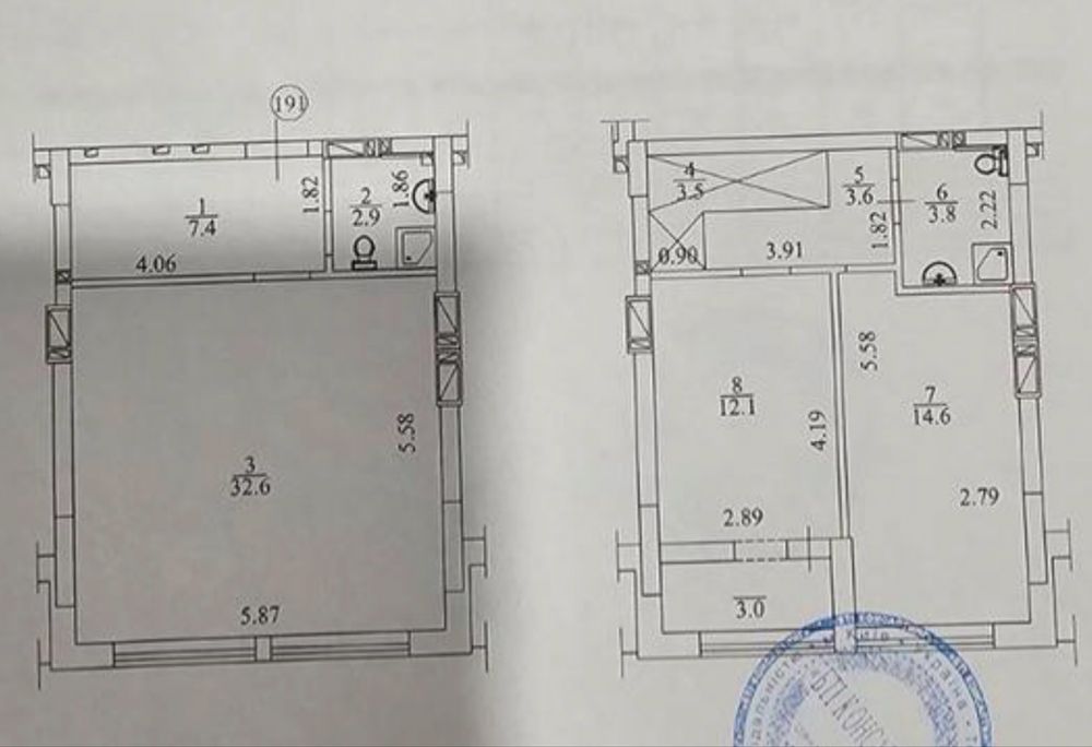 Квартира на ЖК Гранд Бурже в Києві, ID 244664, фото №20