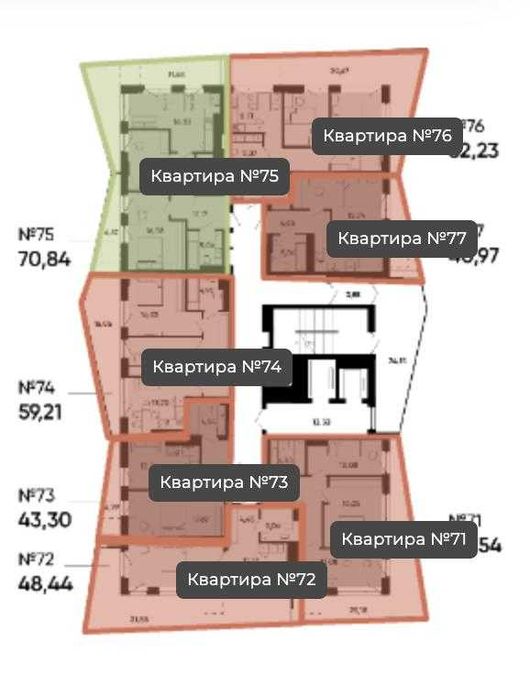 Квартира на вул. Дж. Ленонна в Львові, ID 194893, фото №3