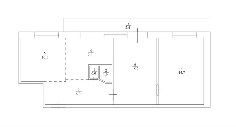 Квартира на вул. Дніпровська набережна, 9а в Києві, ID 328405, фото №9