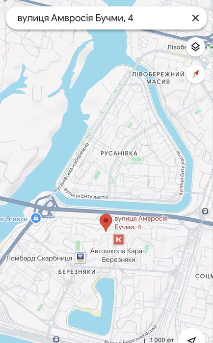 Квартира на вул. Амвросія Бучми, 4 в Києві, ID 190749, фото №3