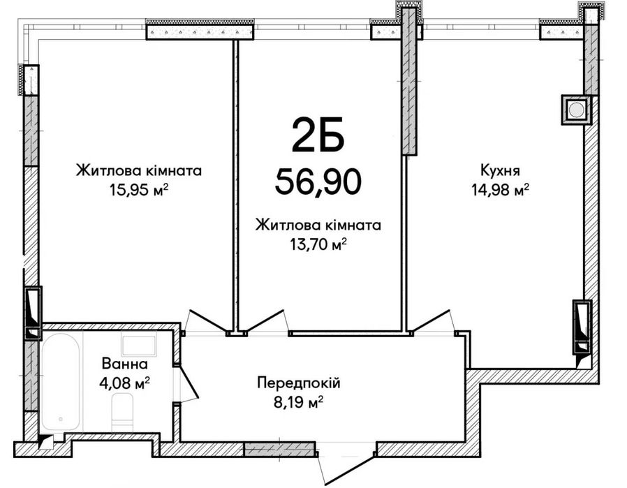 Квартира на Синергія Сіті в Києві, ID 226045, фото №9