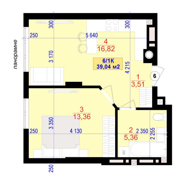 Квартира на біля парку Шевченка в Івано-Франківську, ID 203486, фото №8