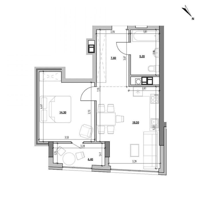 Квартира на вул. Ярославенка, 30 в Львів, ID 322508, фото №2