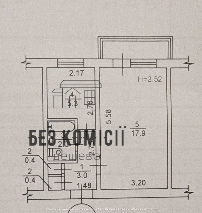 Квартира на вул. Алматинська, 64-а в Києві, ID 194506, фото №9