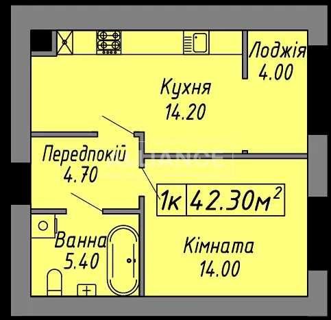 Квартира на вул. Бандери в Івано-Франківську, ID 281188, фото №3