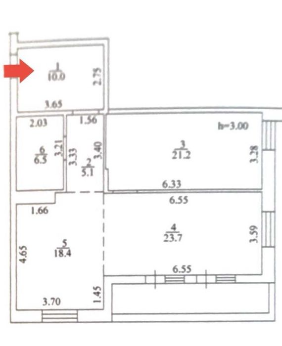 Квартира на просп. Шевченко в Одесі, ID 323098, фото №7
