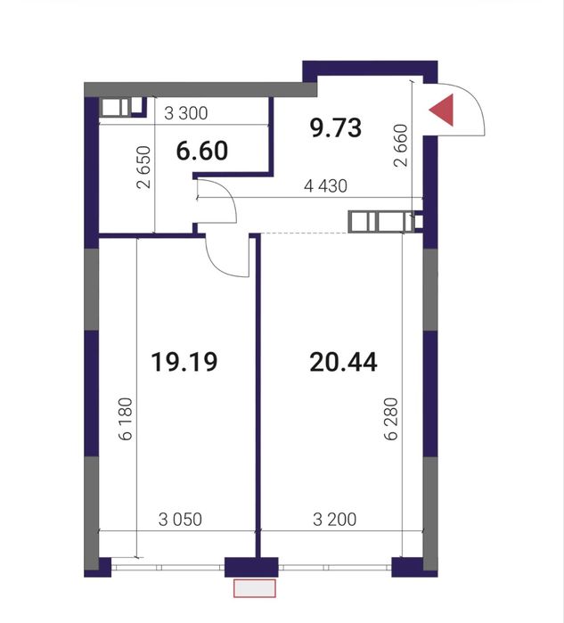 Квартира на вул. Причальна, 8 в Києві, ID 187690, фото №2