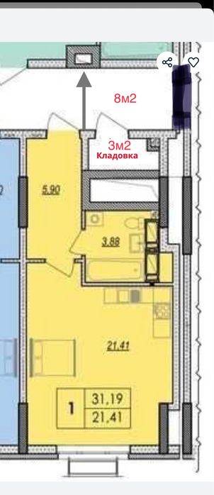 Квартира на ЖК «Олімпік Парк» в Київ, ID 162850, фото №2