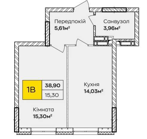 Квартира на вул. Івана Кочерги, 17-а в Києві, ID 178302, фото №2