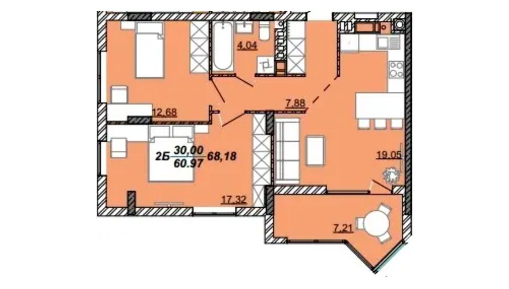 Квартира на вул. Дубенська в Тернополі, ID 324133, фото №12