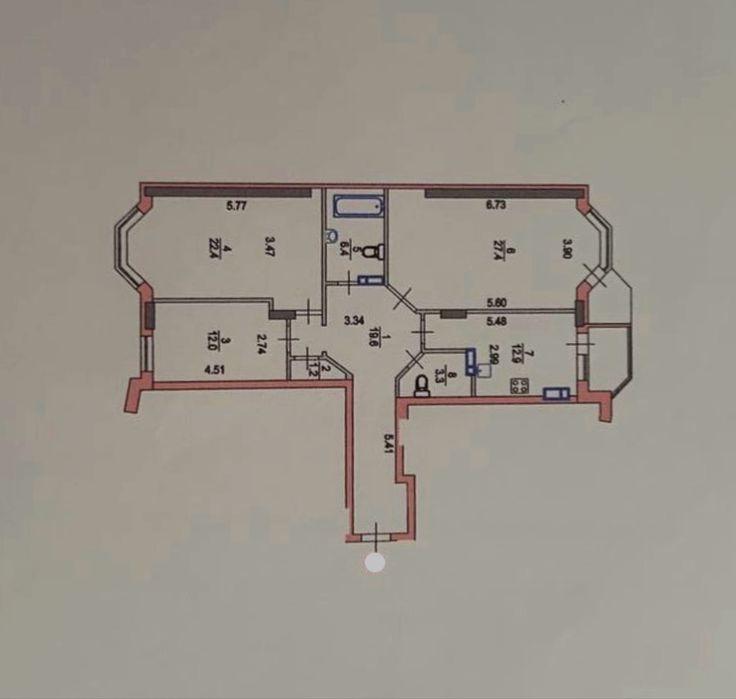 Квартира на вул. Коперника, 3 в Києві, ID 374868, фото №22