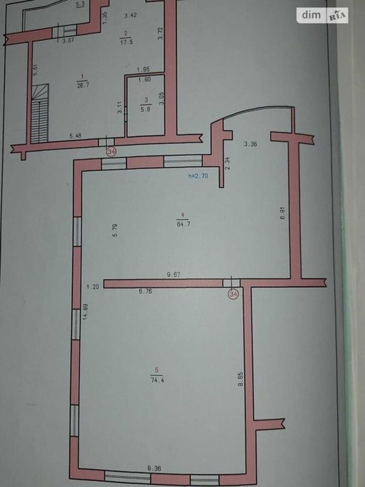 Квартира на вул. Зарічанська в Хмельницькому, ID 250265, фото №9