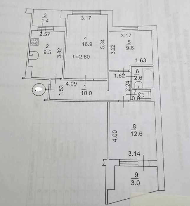 Квартира на вул. Воїнів Афганців в Луцьку, ID 234067, фото №18