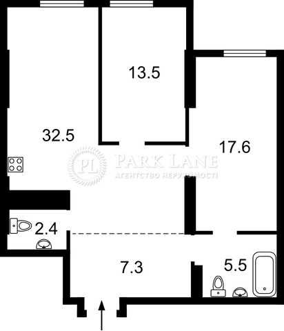 Квартира на вул. Теліги О, 25 в Києві, ID 171322, фото №9