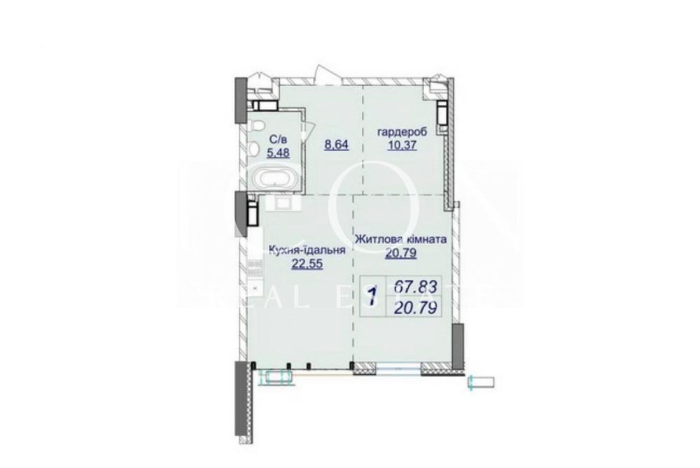 Квартира на ЖК Новопечерські Липки в Київ, ID 206329, фото №2