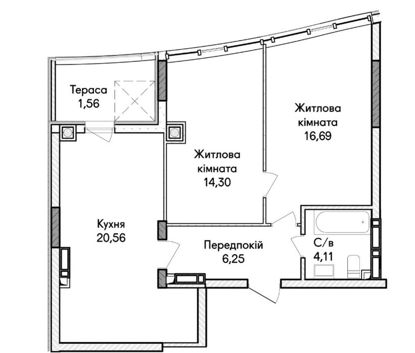 Квартира на ЖК Synergia City в Києві, ID 229165, фото №6